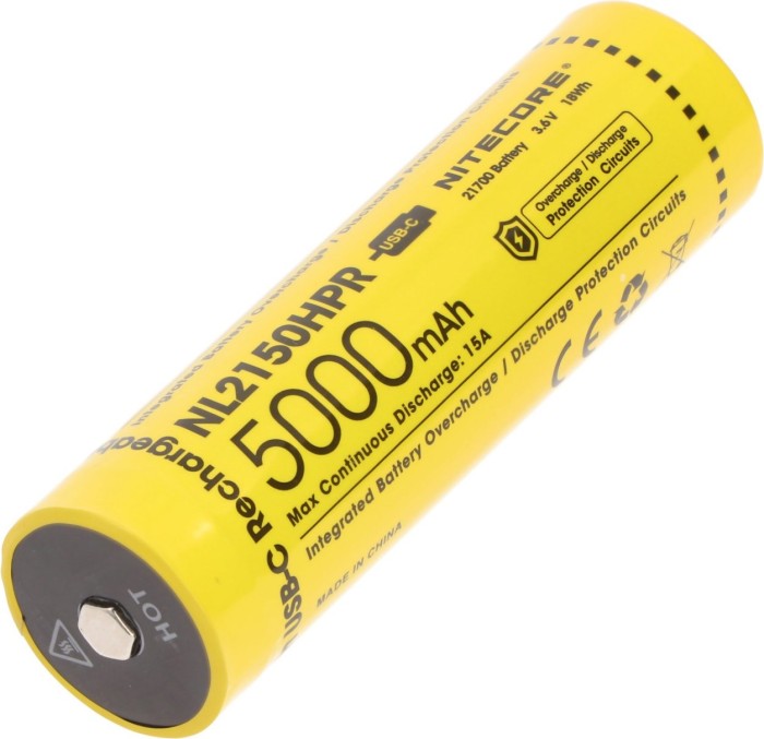 Nitecore NL2150HPR Li-Ion 21700 5000mAh