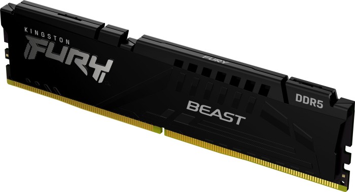 Kingston FURY Beast schwarz DIMM 8GB, DDR5-4800, CL38-38-38, on-die ECC (KF548C38BB-8)