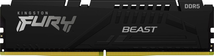Kingston FURY Beast schwarz DIMM 8GB, DDR5-4800, CL38-38-38, on-die ECC (KF548C38BB-8)