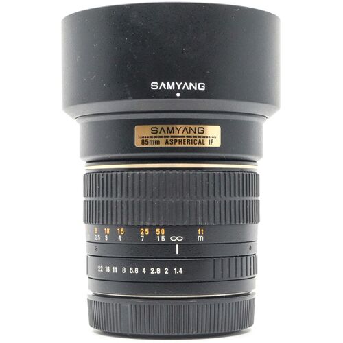 Used Samyang 85mm f/1.4 ASPH IF - Canon EF Fit