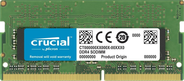 Crucial Memory for Mac SO-DIMM 16GB, DDR4-2400, CL17 (CT16G4S24AM)