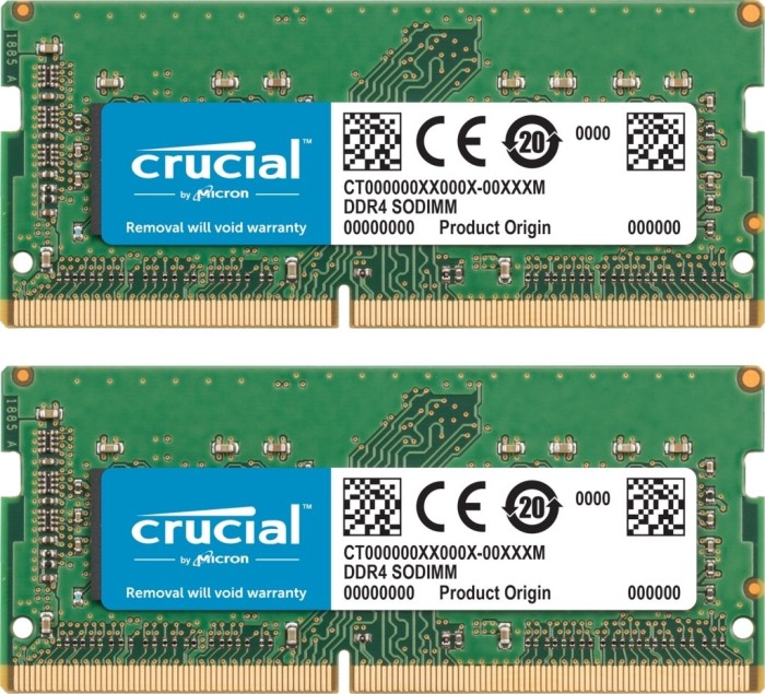 Crucial Memory for Mac SO-DIMM Kit 64GB, DDR4-2666, CL19 (CT2K32G4S266M)