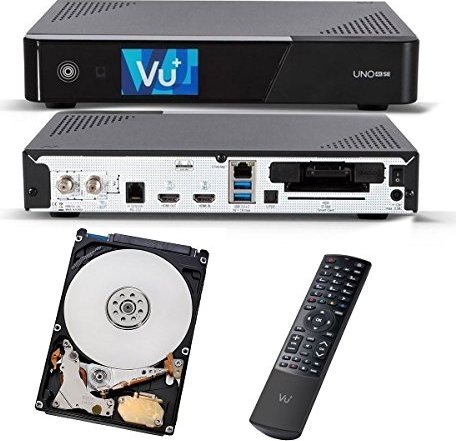 VU+ Uno 4K SE 1x DVB-S2 Twin FBC, 1TB
