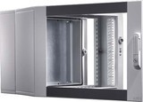 Rittal Wandgehäuse EL 3HE Wandgehäuse mit Profilschienen, Montageplatte, Festeinbau, 420mm Einbautiefe (EL 2253.605)