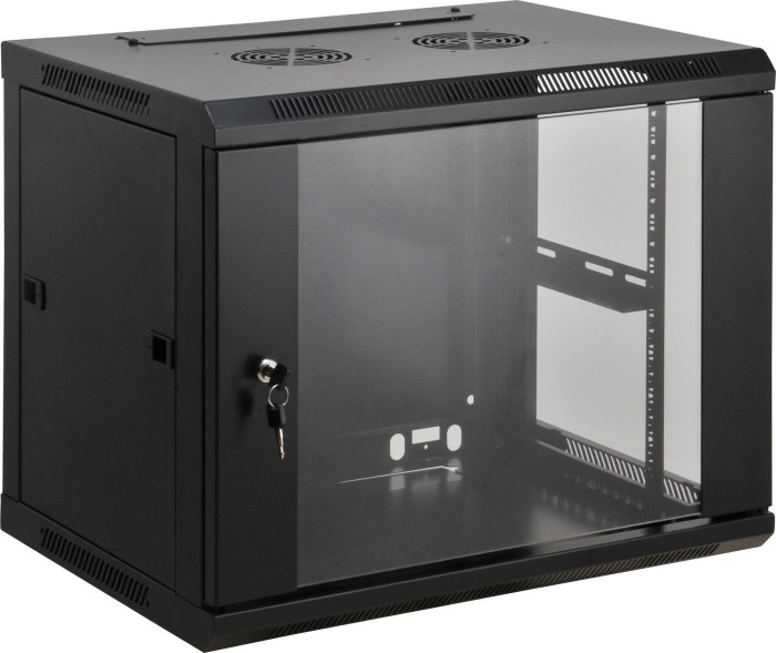 Intellinet 20U wallmount cabinet black, 600mm deep (712057)