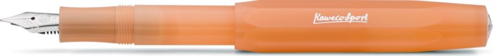 Kaweco Frosted Sport soft mandarin transparent, rechte Hand, extra breit (10001846)