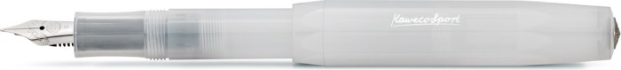 Kaweco Frosted Sport natural coconut transparent, rechte Hand, fein (10001617)