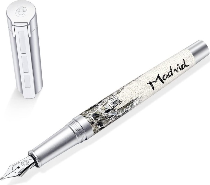 Staedtler Initium Corium Urbes Madrid, rechte Hand, fein, Etui (9PU106F)
