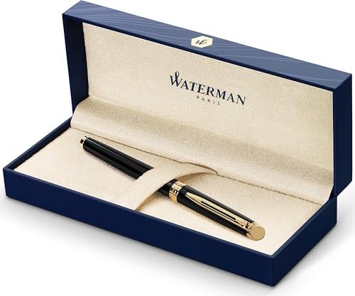 Waterman Hemisphere Essential GT schwarz/gold, rechte Hand, mittel (S0920630)