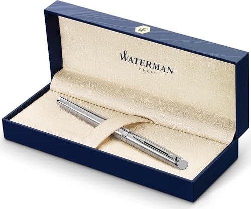 Waterman Hemisphere Essential CT edelstahl/palladium, rechte Hand, mittel (S0920430)