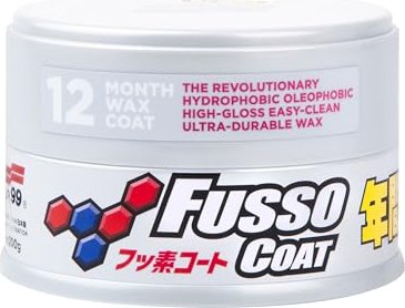 Soft99 Fusso Coat 12 Month Wax Light Color 200g (00298)