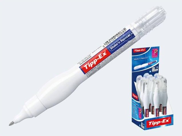 BIC hint-Ex Shake'n Squeeze 8ml, correction stick (8024201)