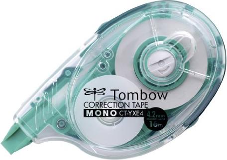 Tombow correction tape Mono YXE4 4.2mm/16m, correction tape sidewise (CT-YXE4)