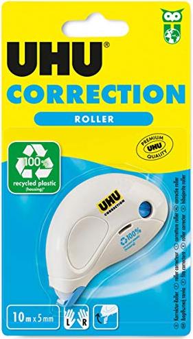 UHU correction tape Compact blister 5mm/10m, correction tape longitudinal (50365)