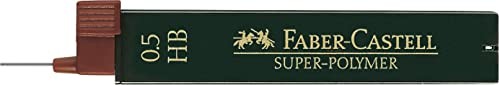 Faber-Castell Super-Polymer Druckbleistiftmine HB 0.5mm graphit (120500)