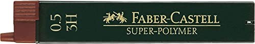 Faber-Castell Super-Polymer Druckbleistiftmine 3H 0.5mm graphit (120513)