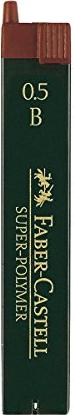 Faber-Castell Super-Polymer Druckbleistiftmine B 0.5mm graphit (120501)