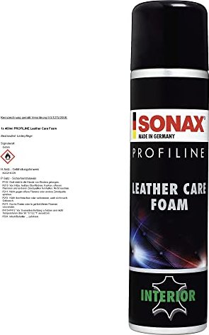 Sonax ProfiLine Leather Care Foam 400ml (289300)