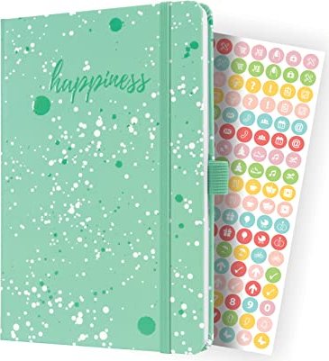 Sigel weekly calendar Jolie A5 2024, green happiness (J4303)