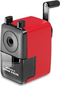 Caran d'Ache Spitzmaschine made of plastic red (466.070)