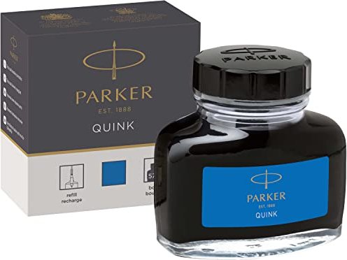 Parker Quink Tintenfass washable blue, 57ml (1950377)