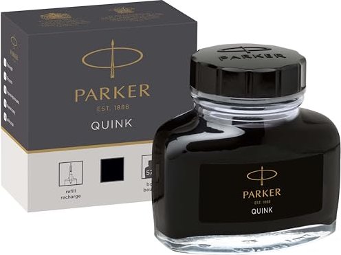 Parker Quink Tintenfass schwarz, 57ml (1950375)