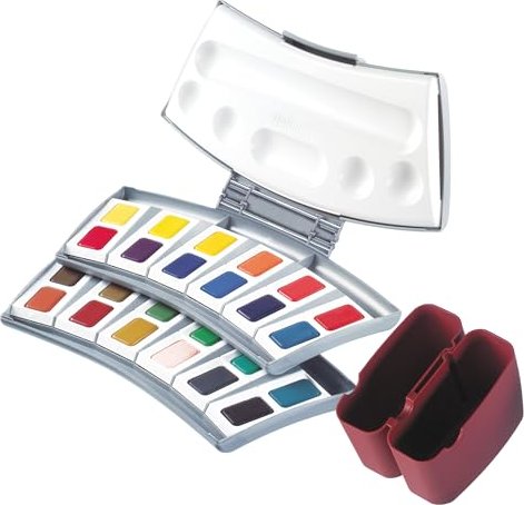 Pelikan watercolour-Malkasten, 24er set (721894)