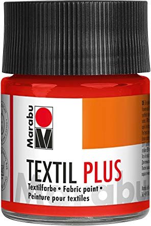 Marabu textile plus vermilion light 030, 50ml (17150005030)