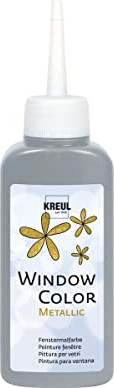 Kreul Window colour metallic 80ml, silver (42753)