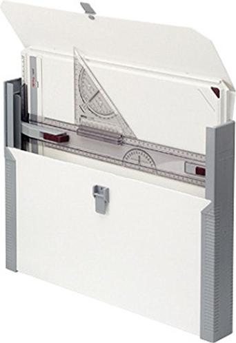 rOtring rapid drawing board A3, white, rapid drawing set square, College case (S0232980)