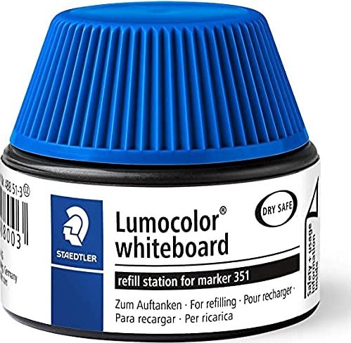 Staedtler Lumocolor 488 51 whiteboard marker refill station blue (488 51-3)