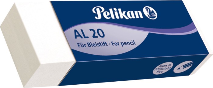Pelikan eraser AL20 white (619643)