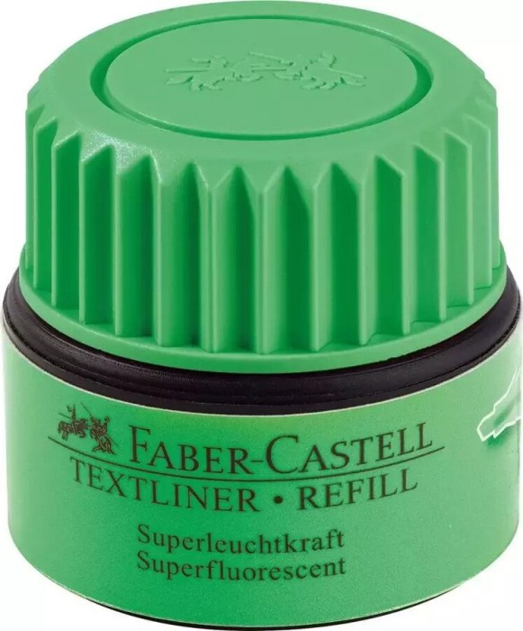 Faber-Castell Textliner 1549 refill, refill system, ST63 green (154963)