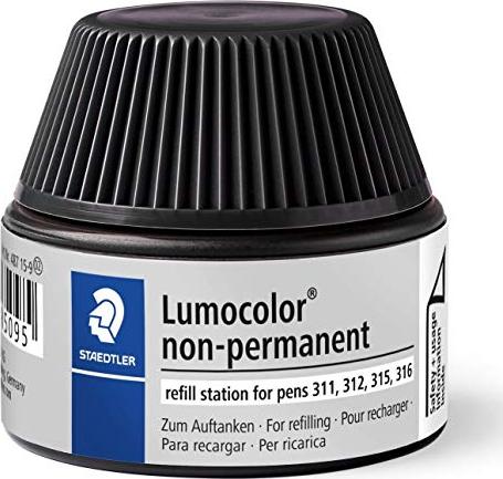 Staedtler Lumocolor 487 15 Non-permanent marker refill station black (487 15-9)