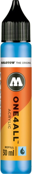 Molotow ONE4ALL Refill acrylic paint 30ml, schockblau medium (693.161)