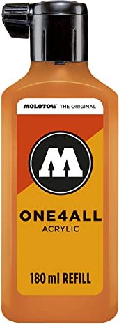 Molotow ONE4ALL Refill acrylic paint 180ml, neonorange fluoreszent (692.218)
