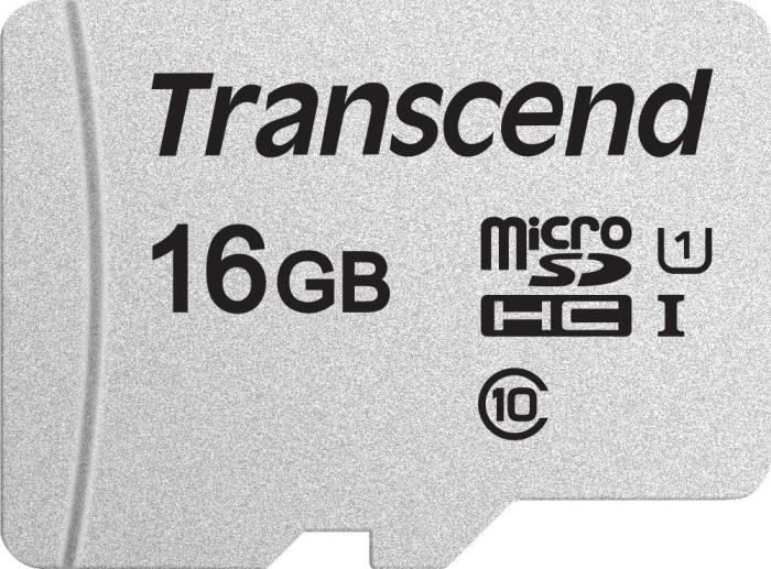 Transcend 300S R95 microSDHC 16GB, UHS-I U1, Class 10 (TS16GUSD300S)