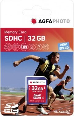 Lupus Imaging AgfaPhoto High Speed R45/W15 SDHC 32GB, UHS-I, Class 10 (10427)