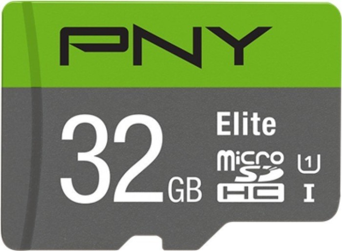 PNY Elite microSDHC 32GB, UHS-I U1, Class 10 (P-SDU32GU185GW-GE)