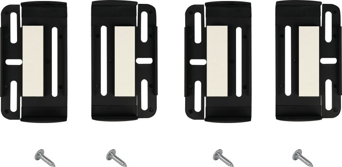 EUFAB mounting set for 2 car-Kennzeichen Kennzeichenhalter (17028)