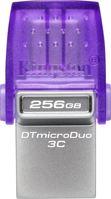 Kingston DataTraveler microDuo 3C G3 256GB, USB-A 3.0/USB-C 3.0 (DTDUO3CG3/256GB)