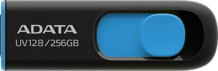ADATA DashDrive UV128 blau 256GB, USB-A 3.0 (AUV128-256G-RBE)