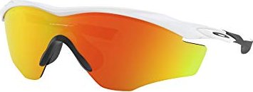 Oakley M2 Frame XL polished white/fire iridium (OO9343-05)