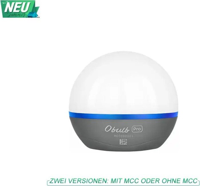 OLight Obulb Pro lantern grey