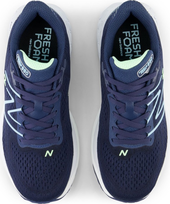 New Balance Fresh Foam X 880v13 nb navy/bleach blue/green aurac (ladies) (W880N13)