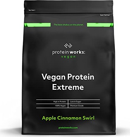 The Protein Works Vegan protein extreme Apple Cinnamon Swirl 1kg