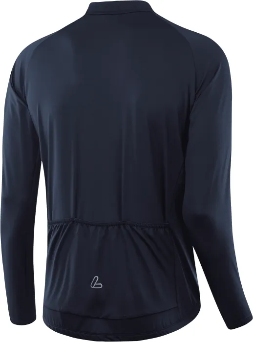Löffler Hills mid Full-Zip jersey long-sleeve dark blue (men) (26635-495)