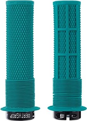 DMR Death Grip Flangeless grips turquoise