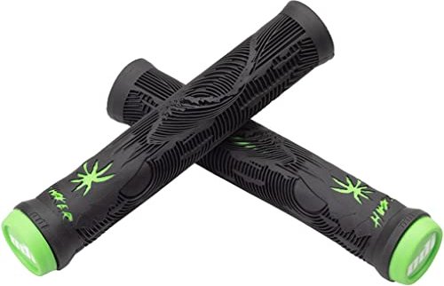 ODI Hucker signature BMX grips black/green