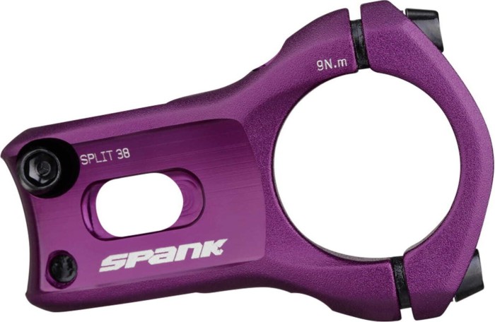 Spank Split stem 33mm purple